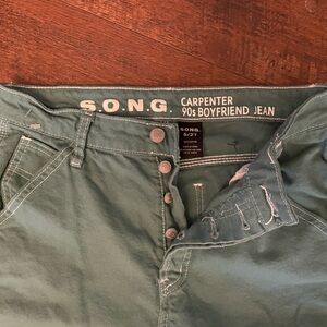 Song carpenter green jeans